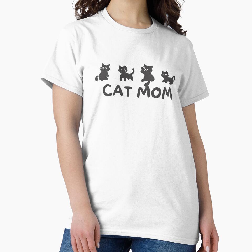 Cat Mom Life – Cute Cat Lover Graphic by BOSSDOT