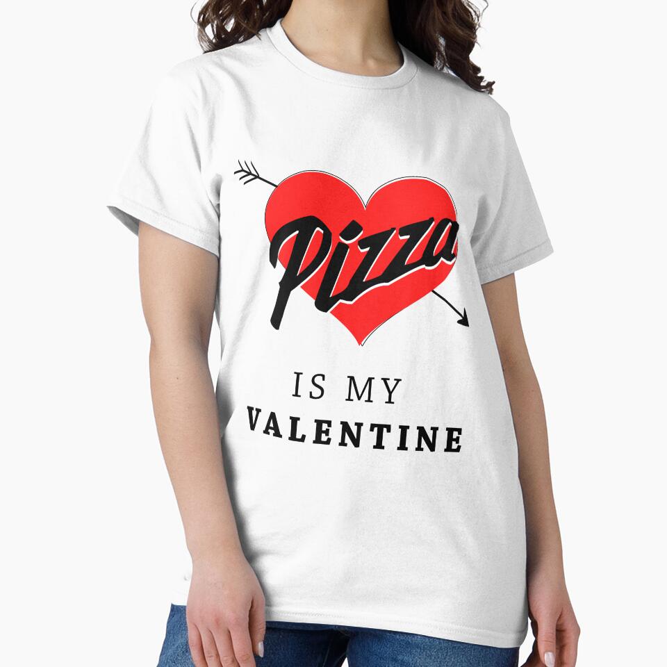 Pizza is my valentine by Vexel Studio