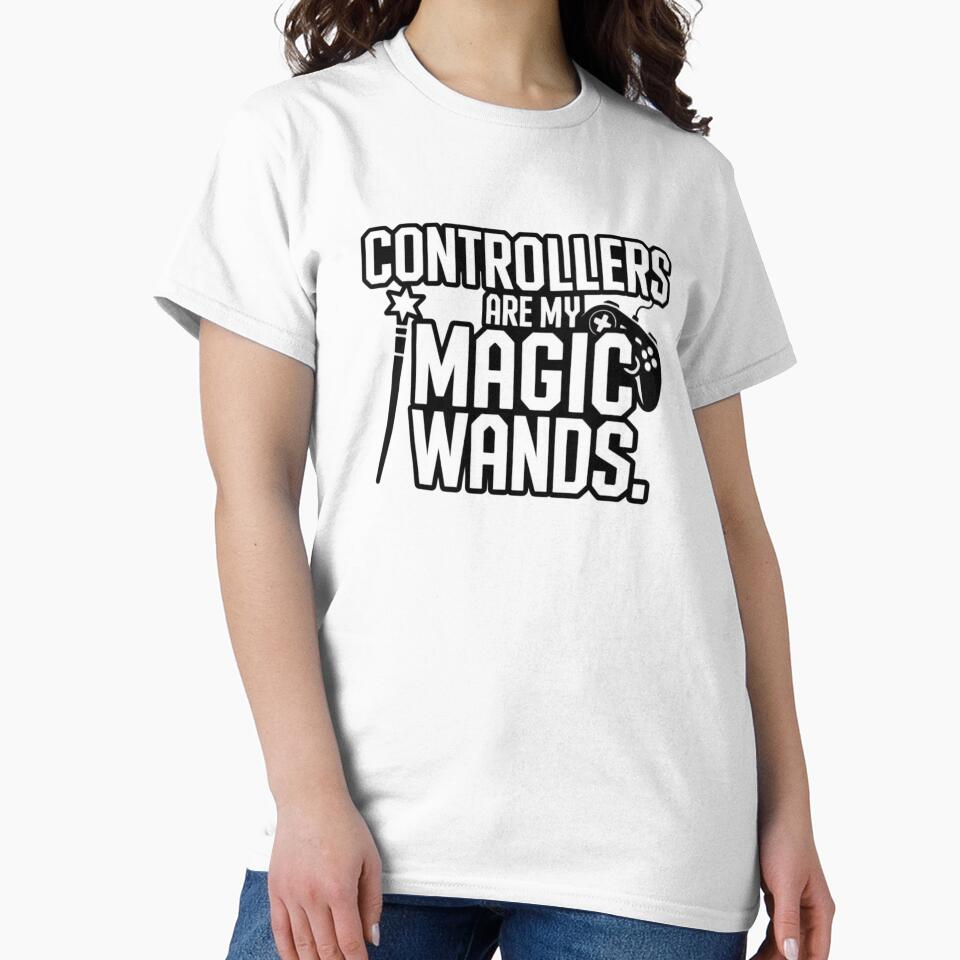 Controllers Are My Magic Wands by VireonTees