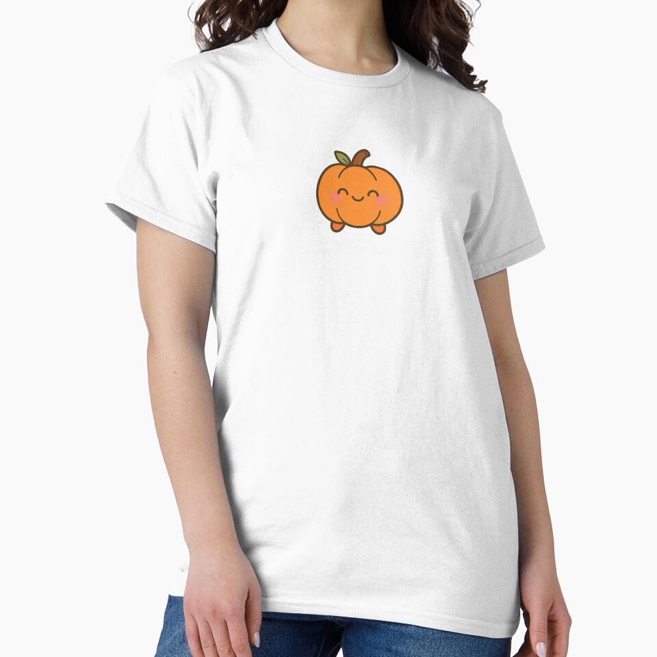 Halloween Kawaii Pumpkin ⭐ Cute Cartoon Jack-o’-Lantern Gift by ChillTofu