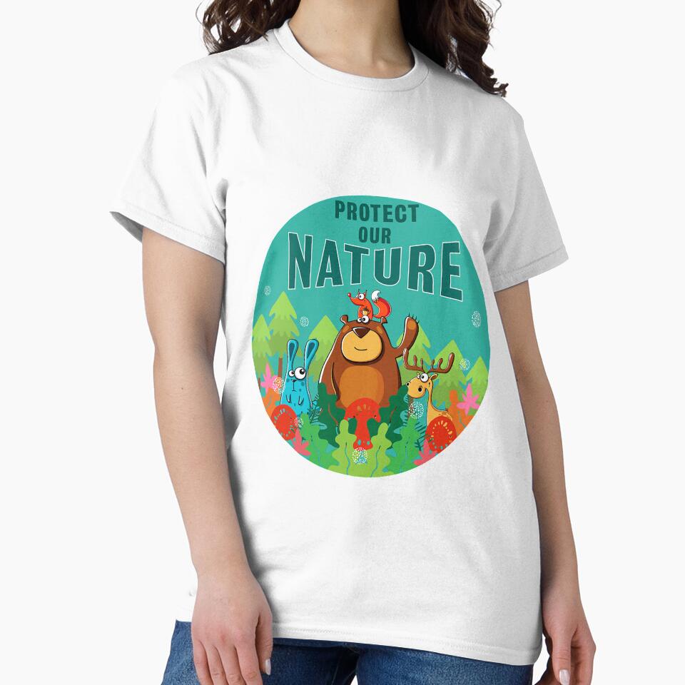 Leave No Trace Respect Shirt - Cute Love Nature Shirt - Respect Nature t-shirt - Cute Protect nature t shirt - Wilderness Shirt - Wanderlust Nature by happygiftideas