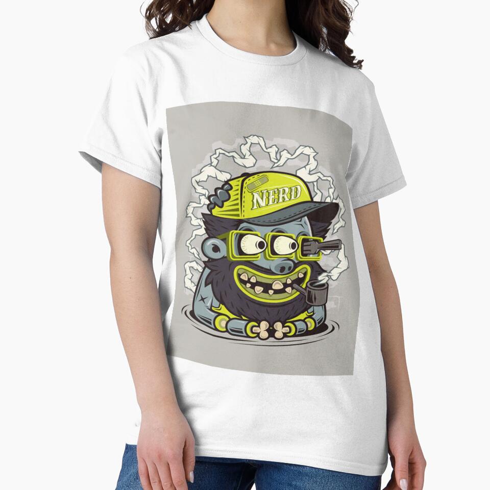 Captain Nerd by leen12 Art Designs Prints