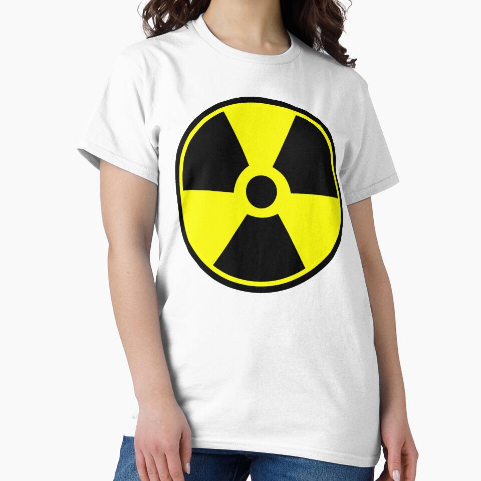 Radioactive symbol Atomic radioactivity science geek gifts by Glimmersmith