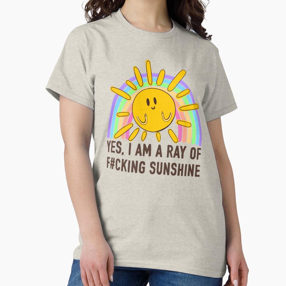 Yes I am a ray of sunshine by Jess.a.creates