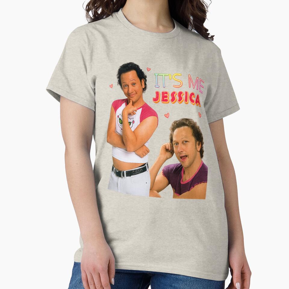 It's Me Jessica Retro Comedy Movie by HappyHedgeTees