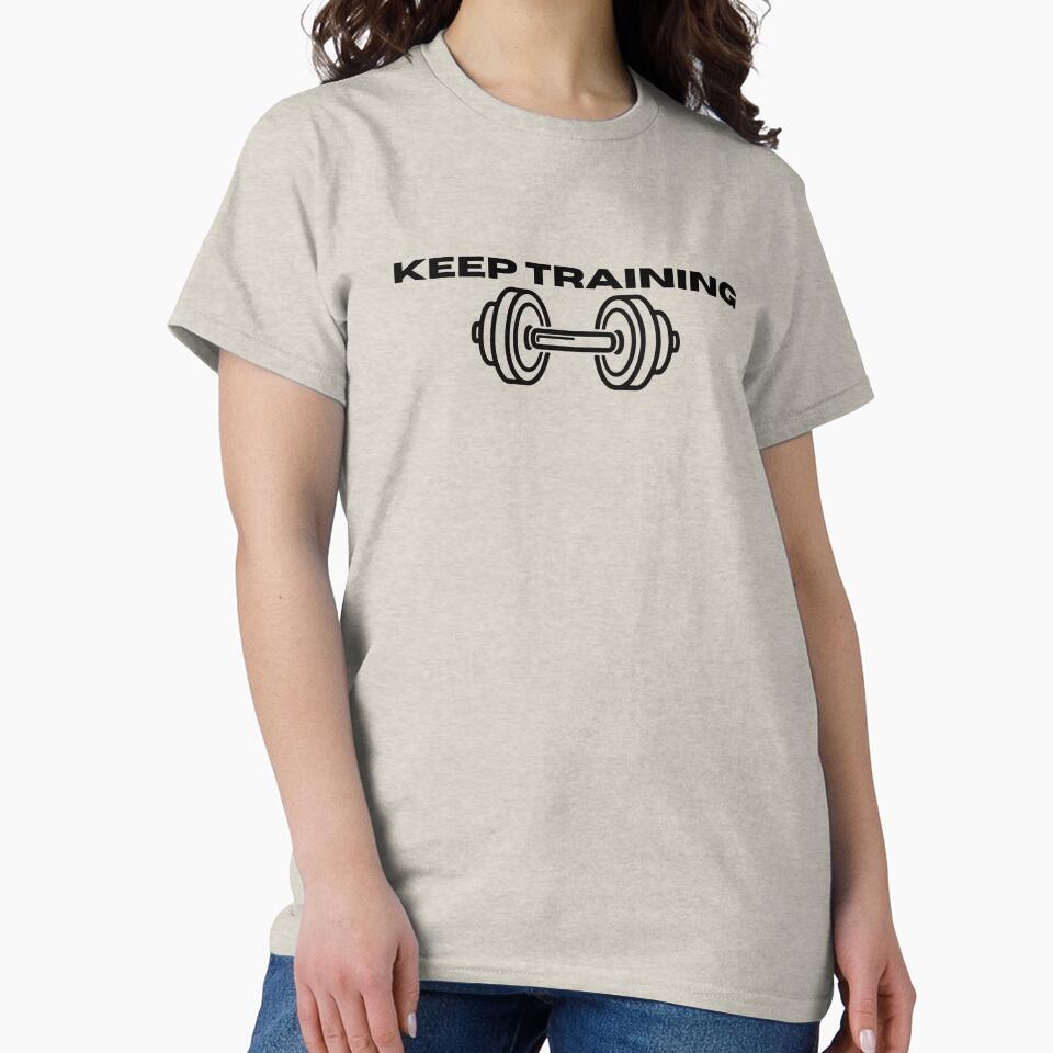 Keep Training motivation design by IronMindStudio