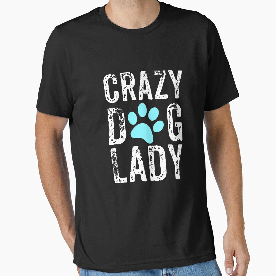 Crazy Dog Lady, Crazy Dog Lover, Dog Mom by Designs4Less