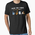 Surfing t shirt for men plan for today by Jeny Lisa