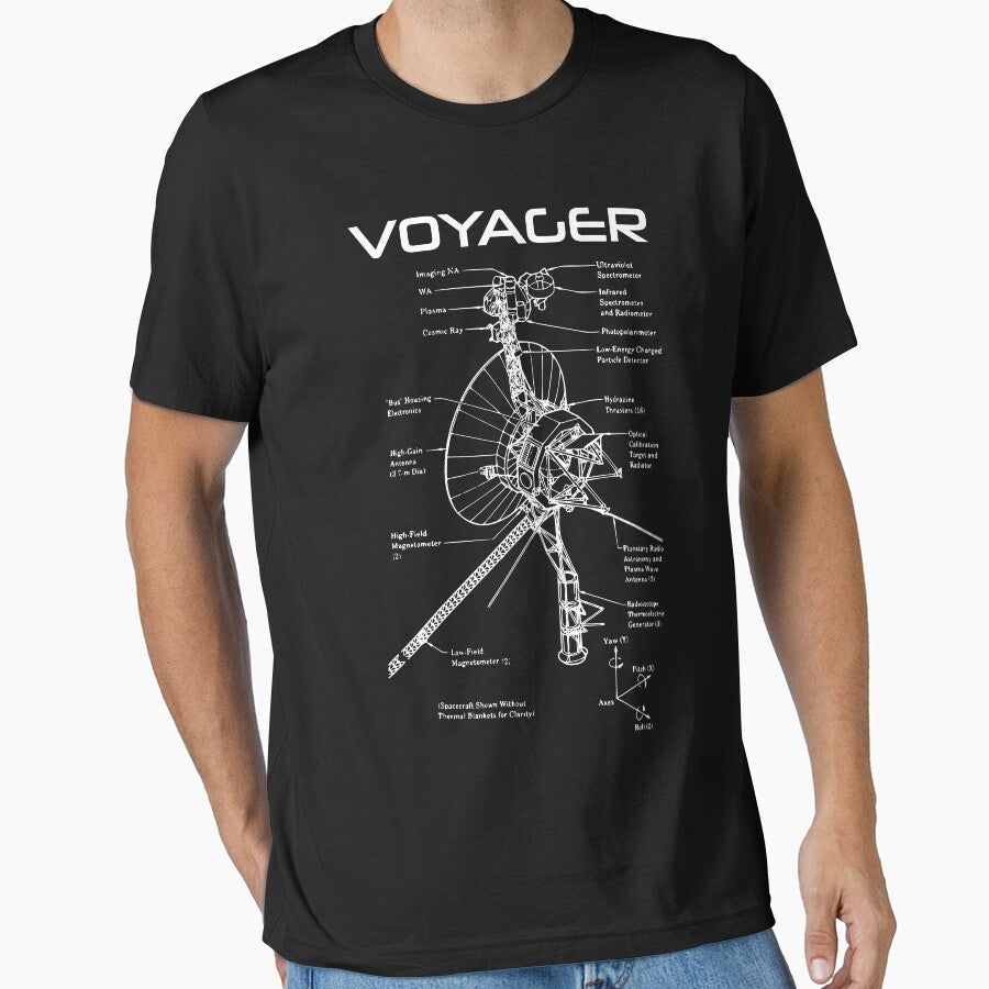 Voyager Program - White Ink by Djidiouf