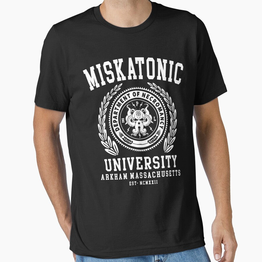 CTHULU AND LOVECRAFT - MISKATONIC UNIVERSITY by ShirtWreck