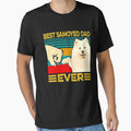 Vintage best Samoyed dad ever Tshirt by RithaMatch