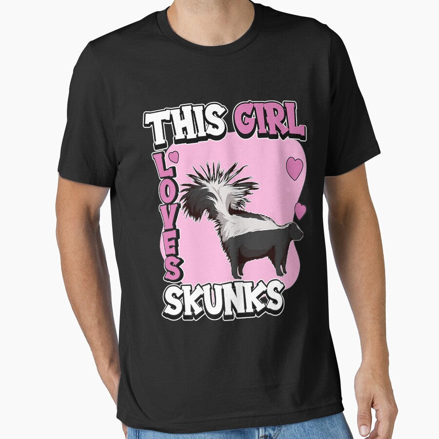 Kids Skunk Quote Skunk This Girl Loves Skunks Premium by sadenjvania92
