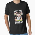 Never Skip Egg Day Funny Easter Jesus Leg Day Gym by Morphologiona