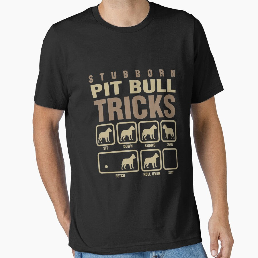 Stubborn Pit Bull Tricks Dog Lover by sara4ly