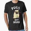 Pugs Not Drugs Funny Present For Dog Lover by maginnbealric
