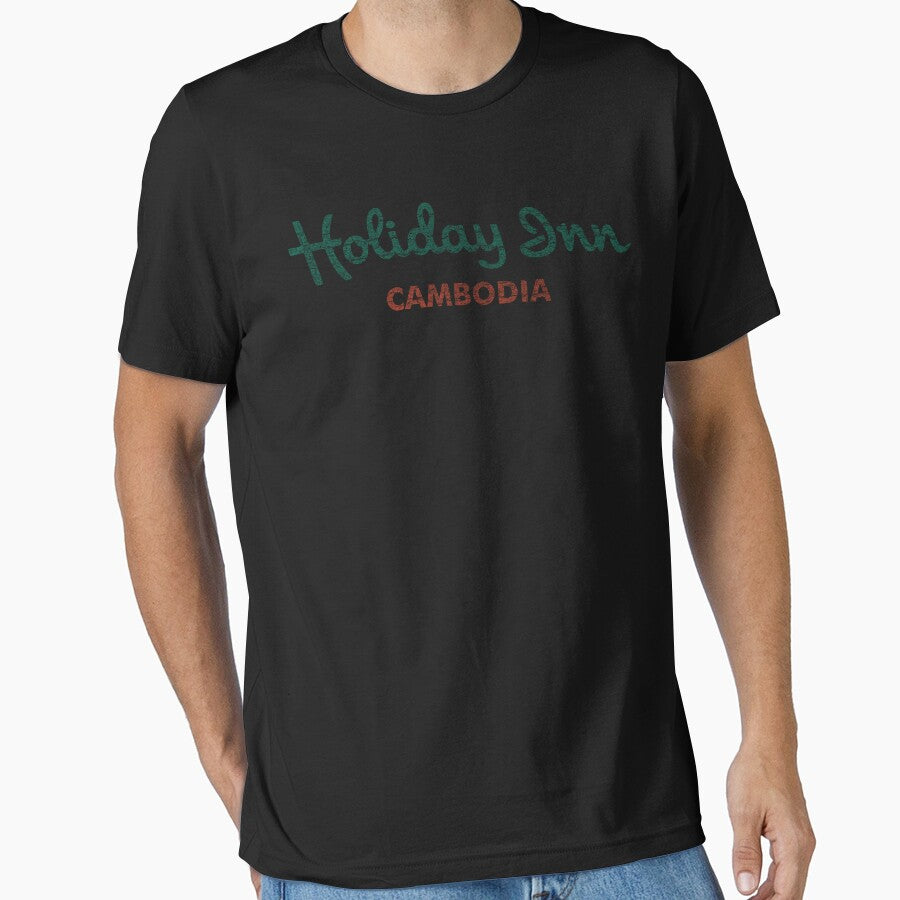 Vintage Holiday Inn Cambodia Distressed by studionjlemex