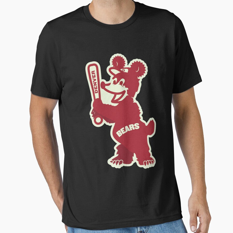 Vintage Denver Bears Baseball logo by JacobsDemetrius