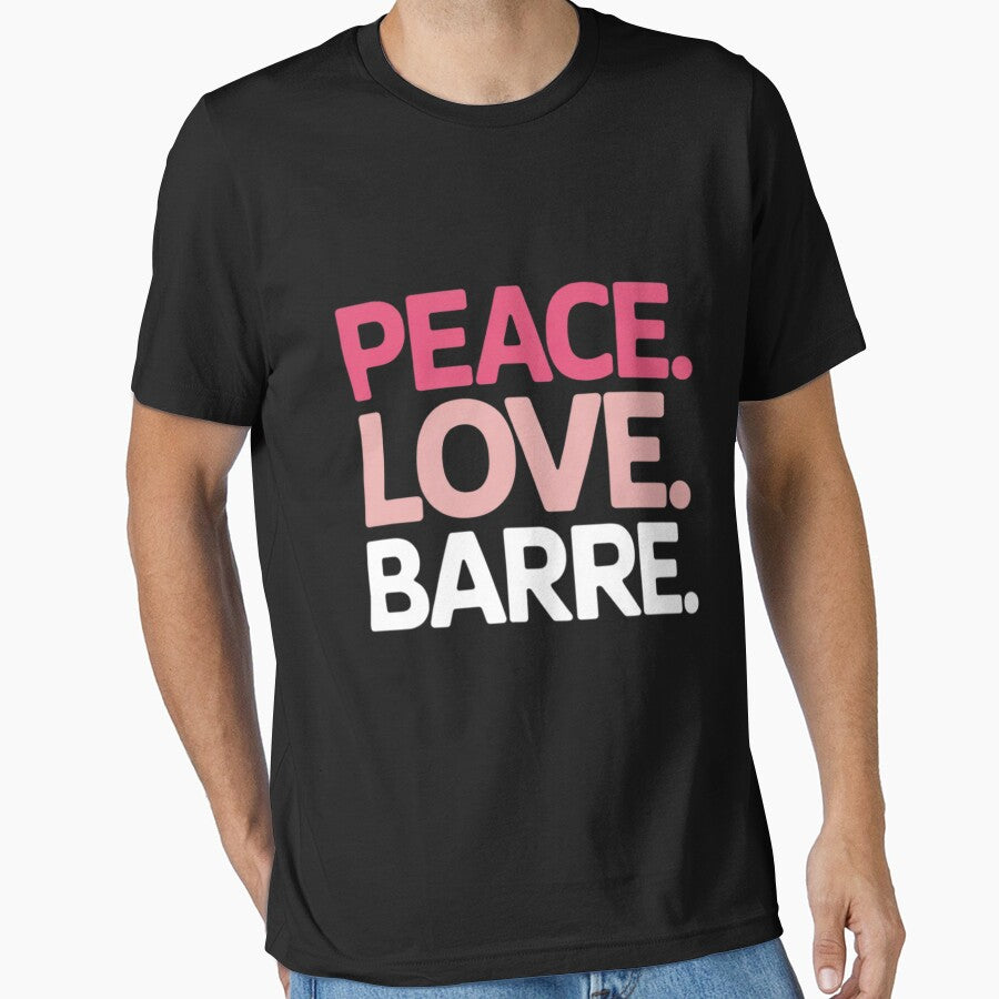 Peace Love Barre Fitness Workout Exercise by BotboutiquePre