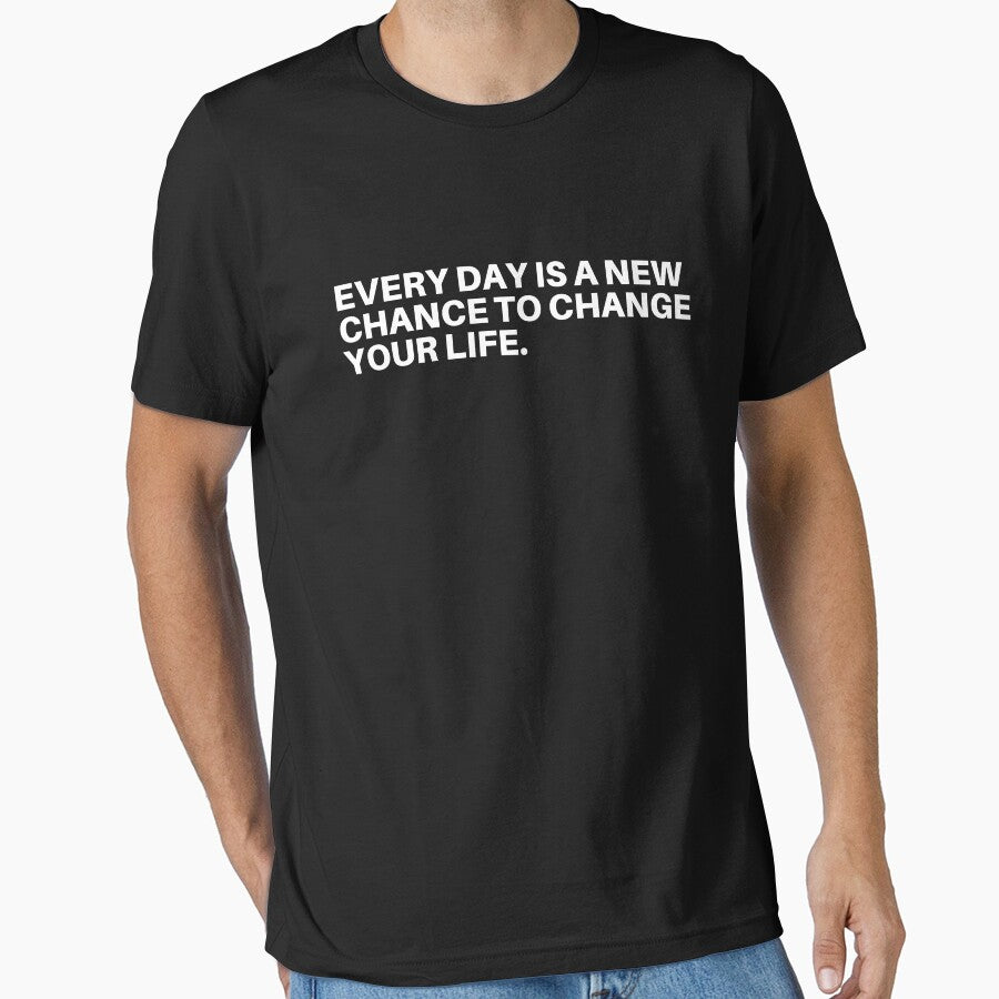Every day is a new chance to change your life. by Jibshop ⭐⭐⭐⭐⭐