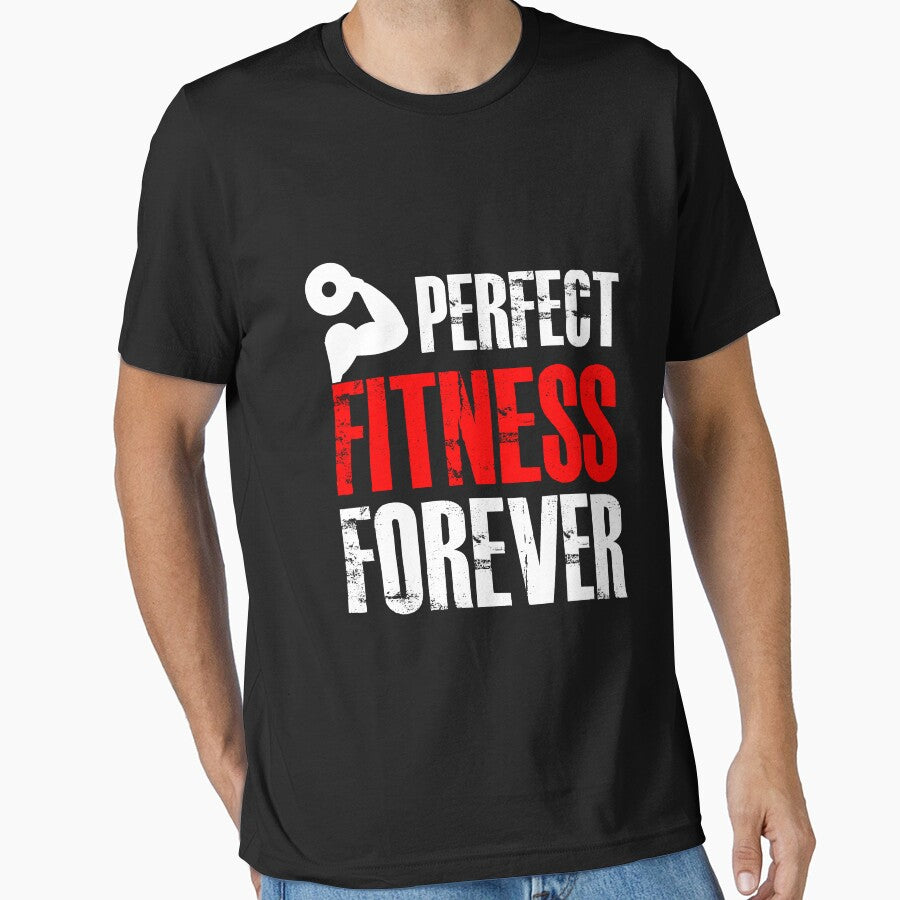 Perfect fitness forever - Funny fitness lover Gift by Teenation9