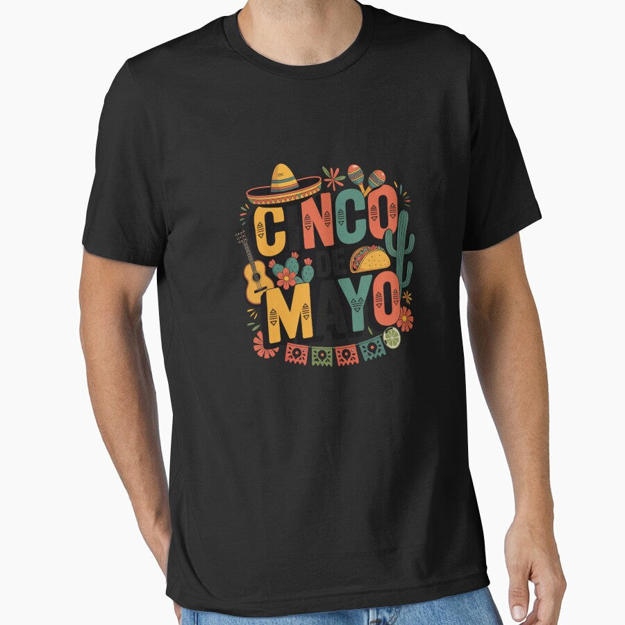 Cinco De Mayo Mexican Holiday Fiesta Celebration by CORJIDOG-ART
