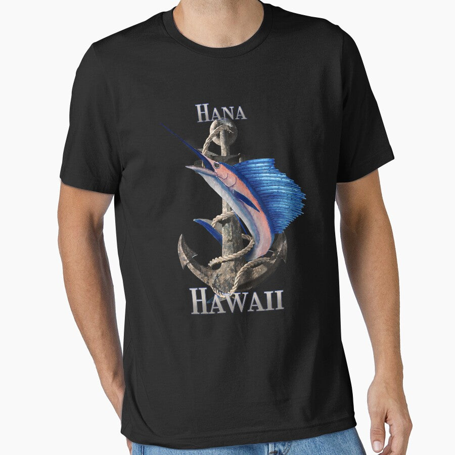 Hana Hawaii Swordfish Marlin Ocean Fishing by Leon-Alexander