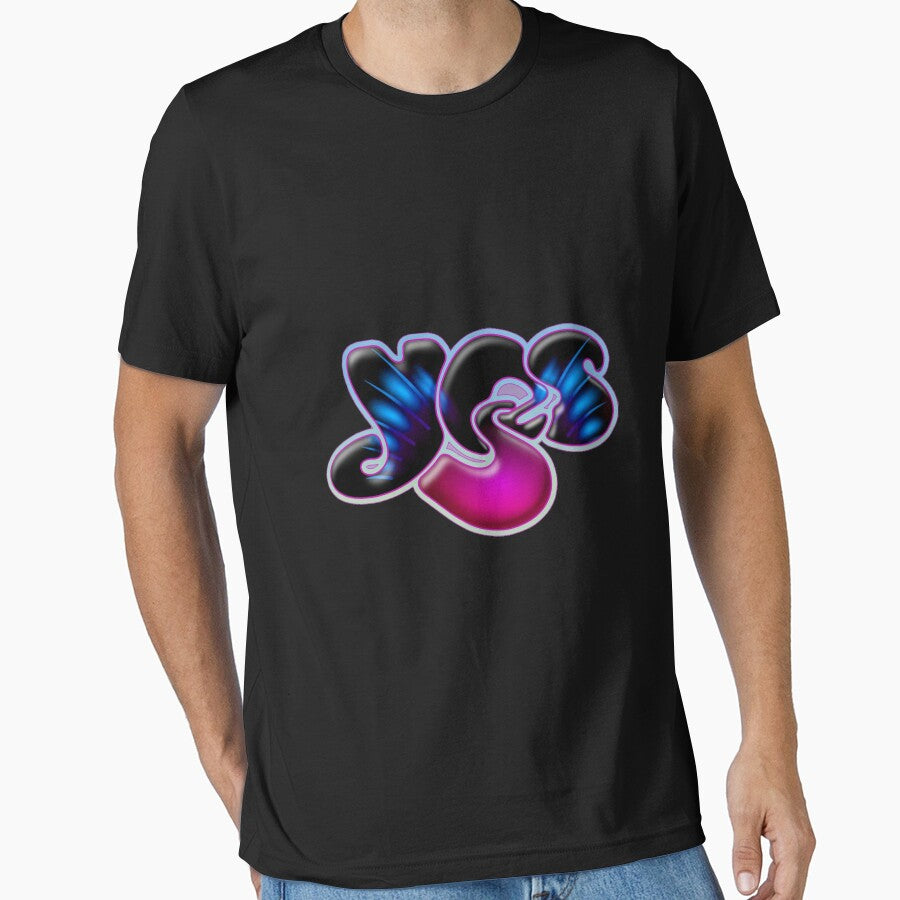 Yes – Neon Gradient Logo by CatrionaLavery