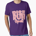 Rise, run, repeat womens fitness by JOSHS-TEES