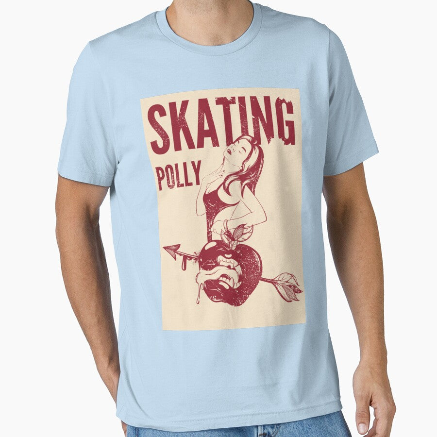 Skating Polly - Vintage Logo Essential T-Shirt by ViragMadi