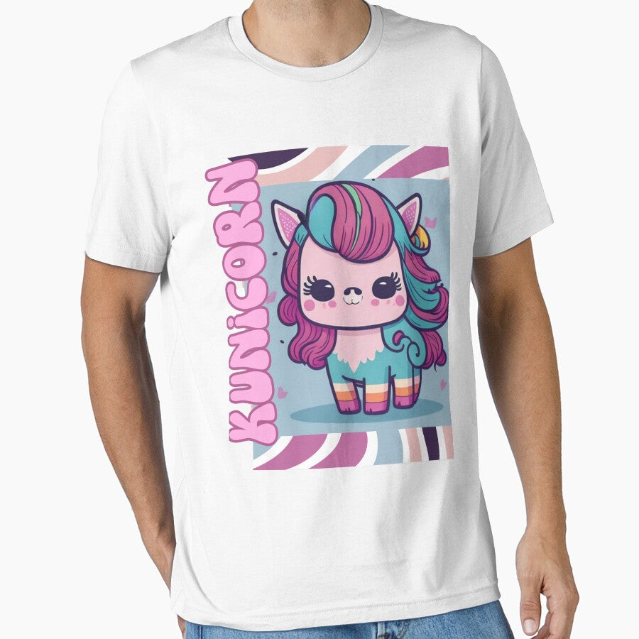 kawaii kunicorn by Greenvegetable