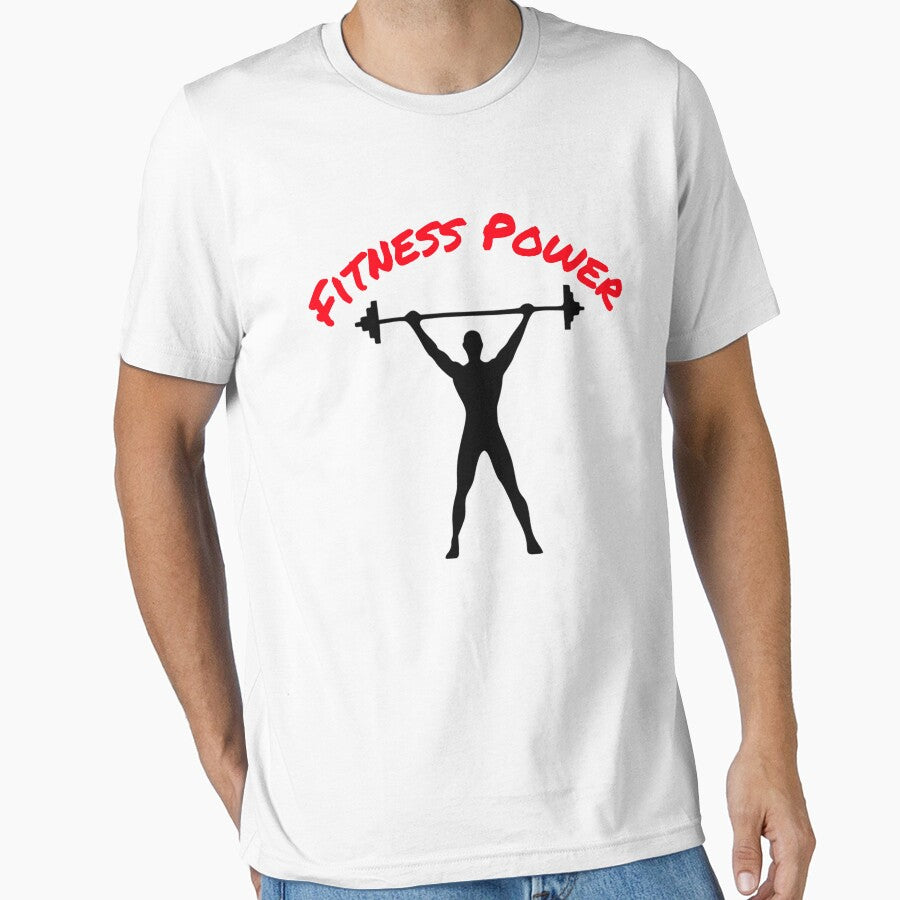 Fitness Power T-Shirt by The best online style shop