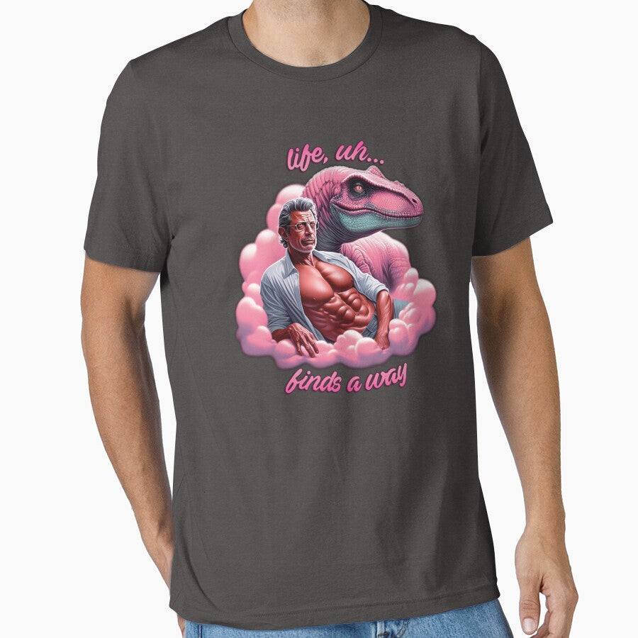 Life, uh... Finds a Way Pink Ian Malcolm by liminalcandy