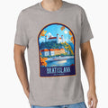 Bratislava Vintage Travel Illustration by HomeLivingCo