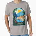 Antalya Vintage Travel Illustration by HomeLivingCo