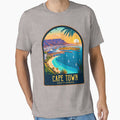 Cape Town Vintage Travel Illustration by HomeLivingCo