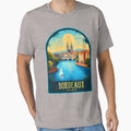 Bordeaux Vintage Travel Illustration by HomeLivingCo