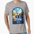 Bath Vintage Travel Illustration by HomeLivingCo