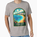 Cebu City Vintage Travel Illustration by HomeLivingCo