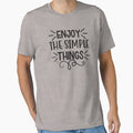 Enjoy The Simple Things encouraging quote by Kamzzi