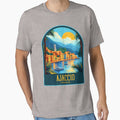Ajaccio Vintage Travel Illustration by HomeLivingCo