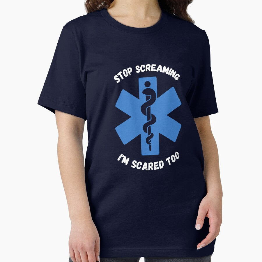 Stop Screaming I'm Scared Too! Medical Quote by med-artist