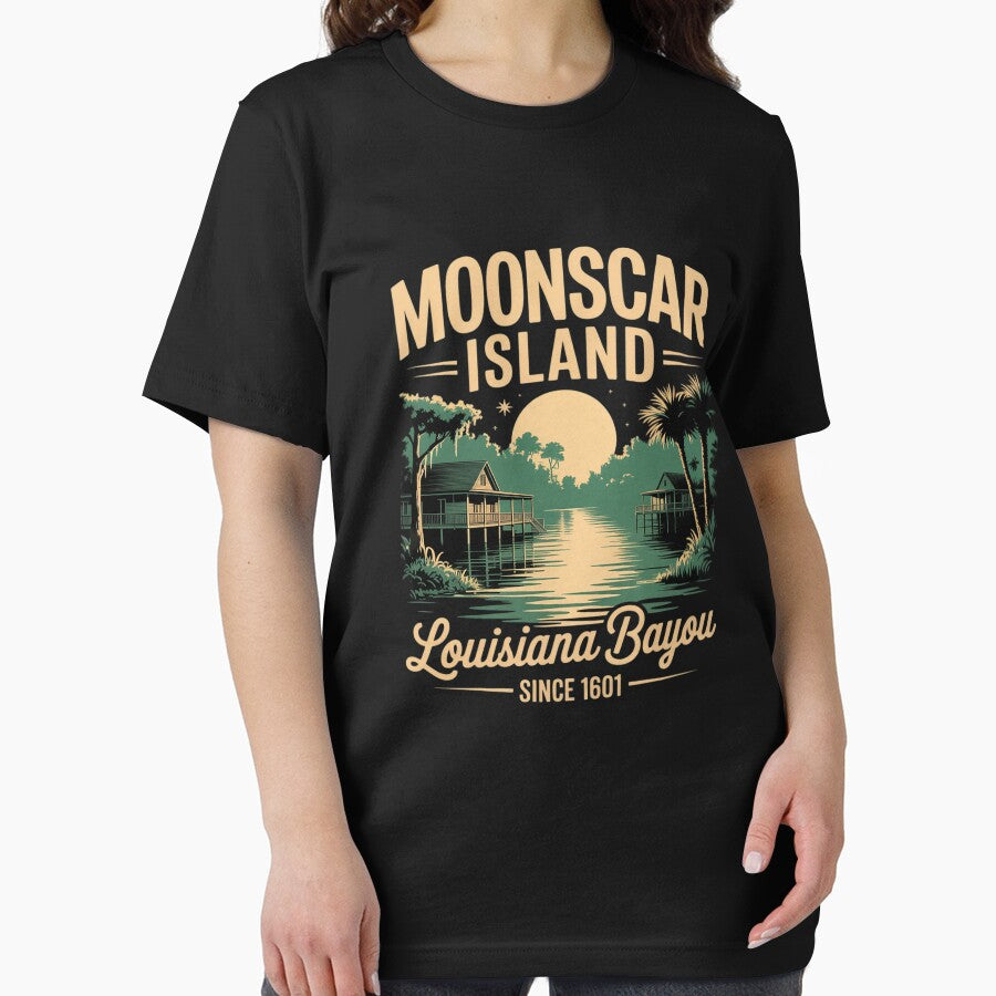 Moonscar Island Louisiana Bayou Landscape by ShelFisher
