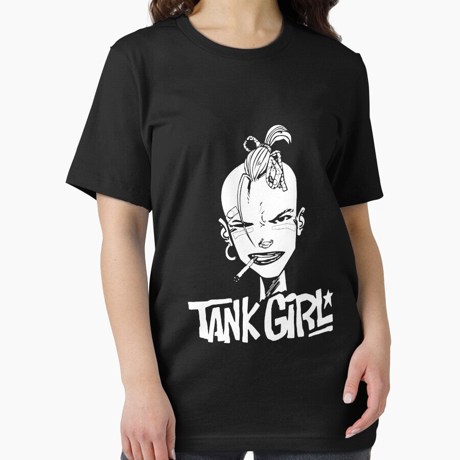 tank girl white and black vintage by KfZielinski