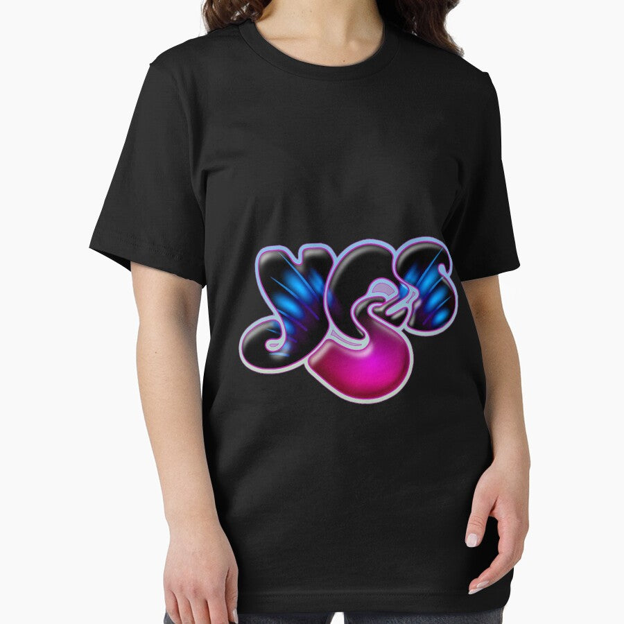 Yes – Neon Gradient Logo by CatrionaLavery