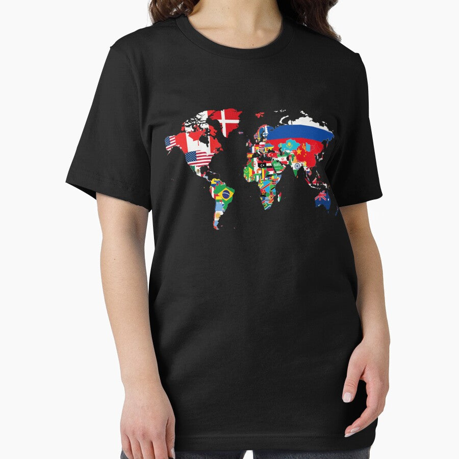 International World Flags Funny Flags World Map by KimberlyOppen