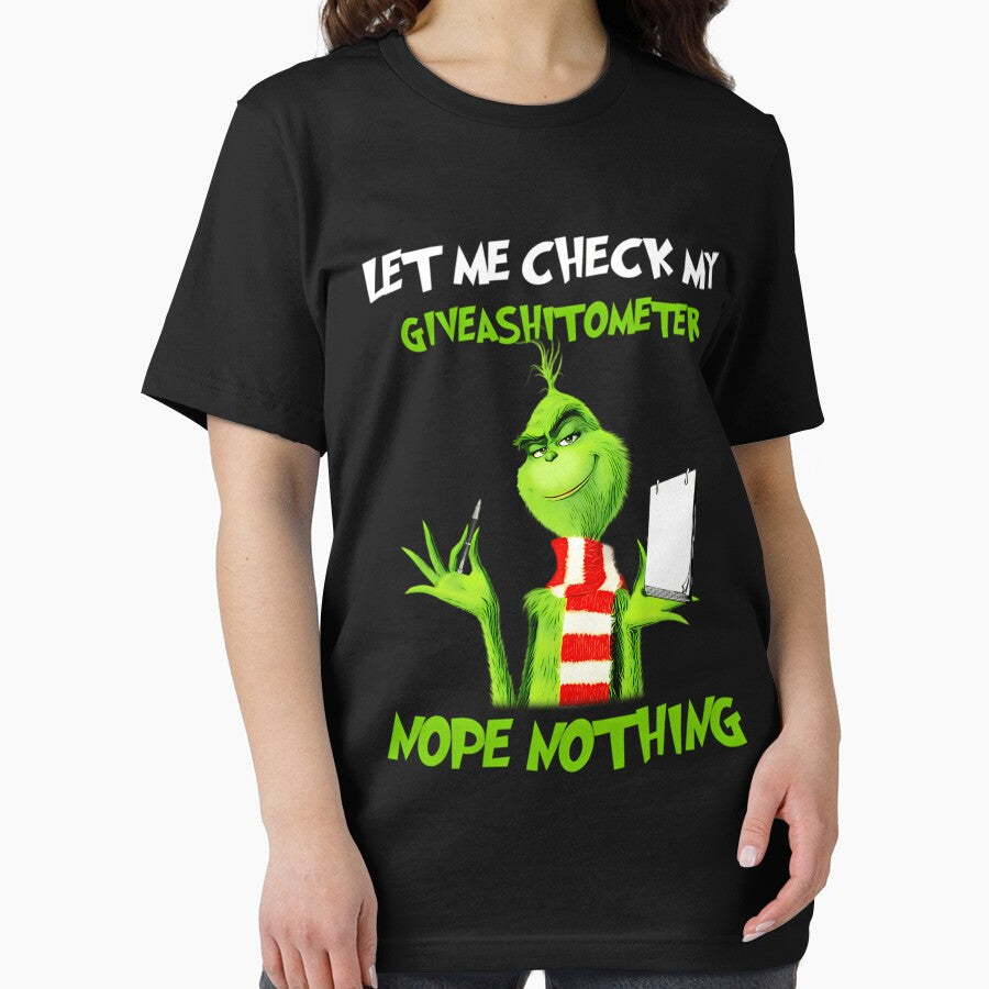 Let Me Check My Give A Shitometer Nope Nothing Grinch T Bes by ButterflyMak