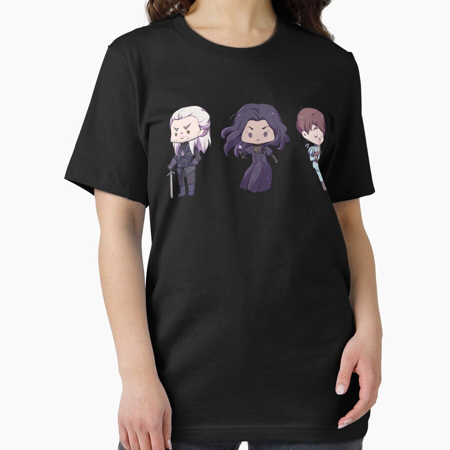 Cute Geralt,Jaskier And Yennefer by CharlesMulder