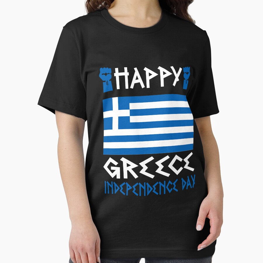 Happy Greek Independence Day Greek flag by Red-Gifts