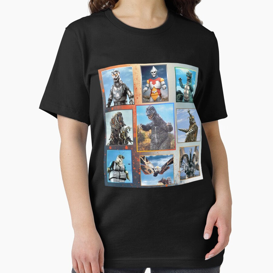 Godzilla and Friends (and Foes) Retro Vintage by Kaibosh21