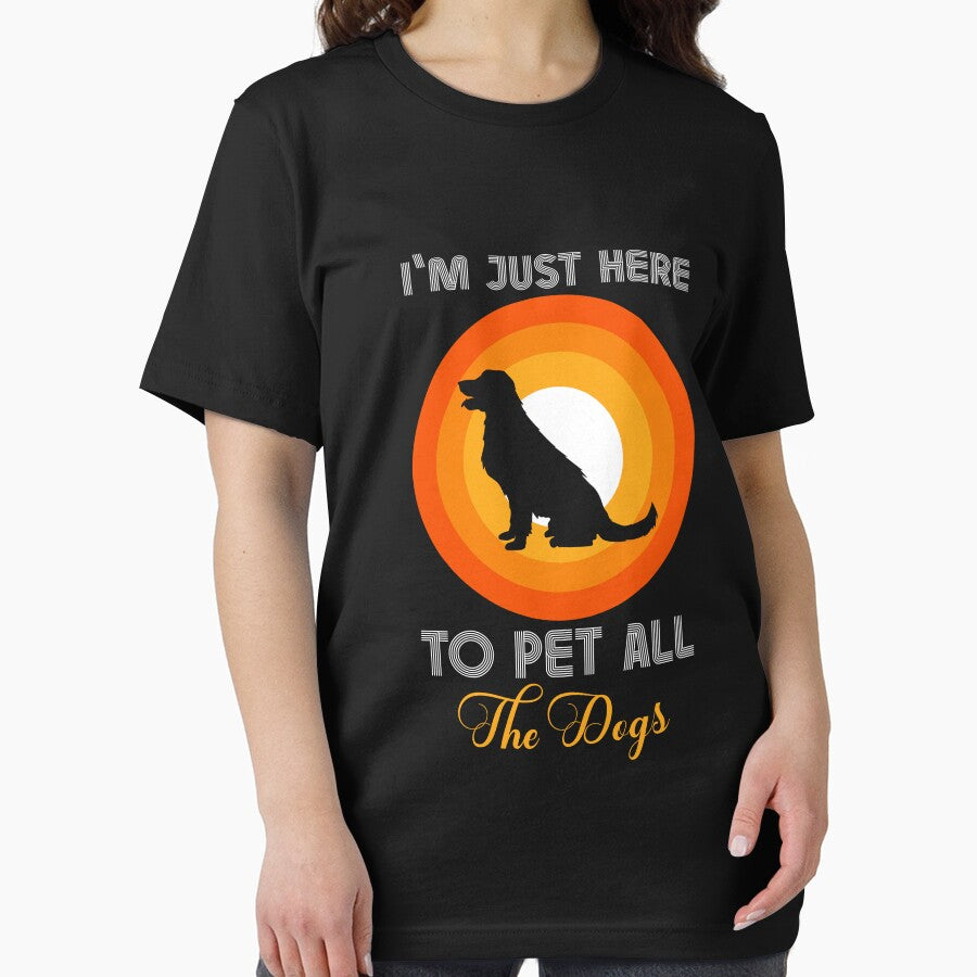 Iam just here to pet all the dogs by PawTrendy